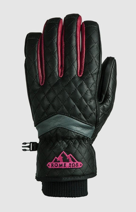 Rome Womens The 99 Snowboard Gloves Women's Size Medium Black New
