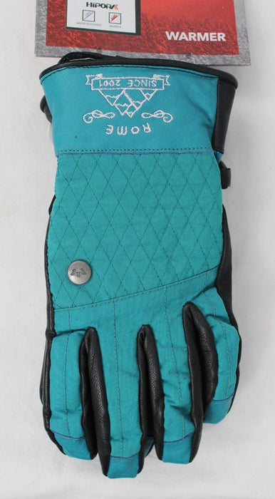 Rome Womens The 99 Gloves Snowboard Size Small Blue New