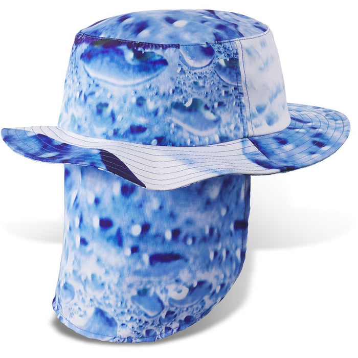 Dakine Abaco Fishing Bucket Hat w/ Removable Neck Cape, S/M (7 1/8) Blue Wave