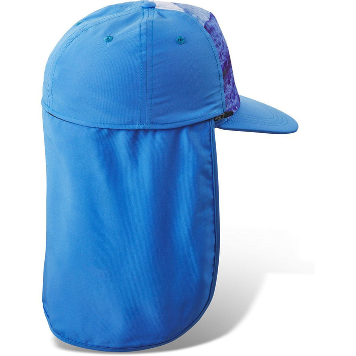 Dakine Abaco Curved Bill Fishing Hat w/Stashable Neck Cape S/M (7 1/8) Blue Wave