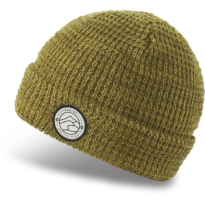 Dakine Bryson Acrylic Rib Knit Cuff Beanie Dark Olive New 2023