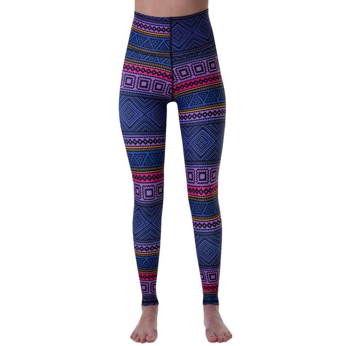 BlackStrap Women's Sunrise Pants Base Layer Bottom Small Tribe Purple New