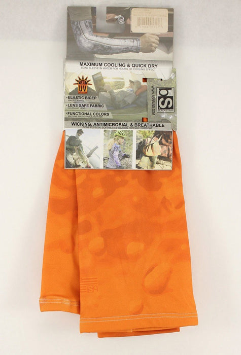 BlackStrap The Daily Sleeve UV Protection One Size Set of 2 Bright Orange Camo