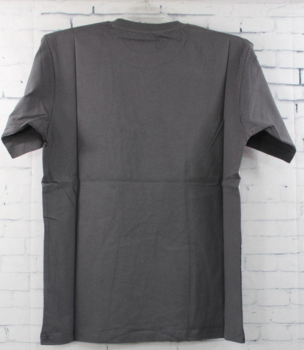 Technine Mens Bandana Short Sleeve T-Shirt Small Dark Gray New