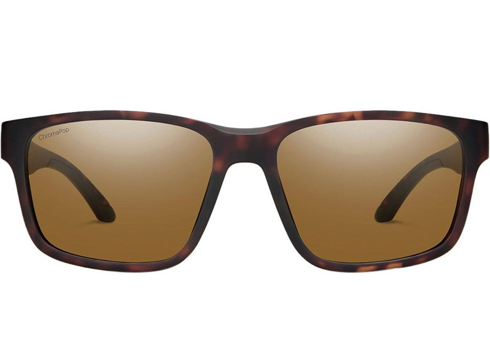 Smith Basecamp Sunglasses Matte Tortoise Frame, Polarized Brown Lens New