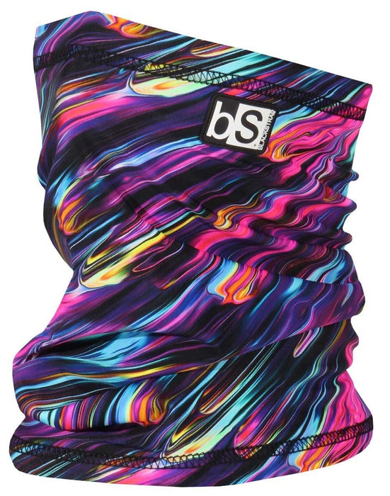 BlackStrap Adult Tube Dual Layer Neck Gaiter Facemask Abstract Streaks New