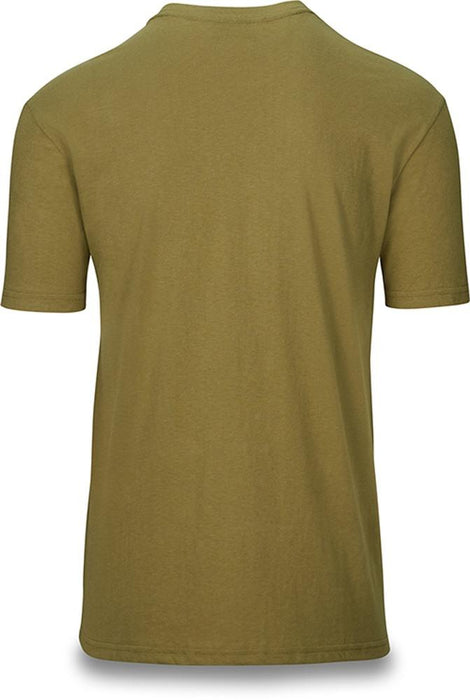 Dakine Men's Cannonball Short Sleeve T-Shirt Tee Large Olive Drab Green New