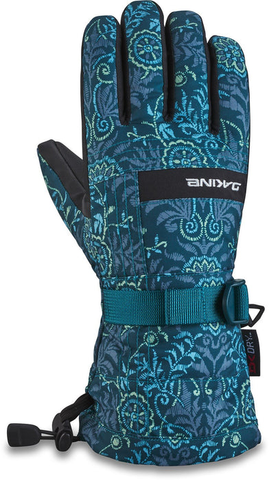 Dakine Women's Capri Snowboard Gloves Medium Ornamental Teal New