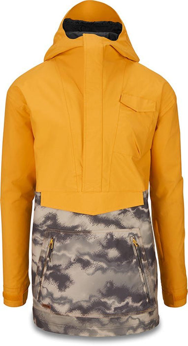 Dakine Clark Anorak Snowboard Jacket, Men's Large, Golden Yellow / Ashcroft Camo