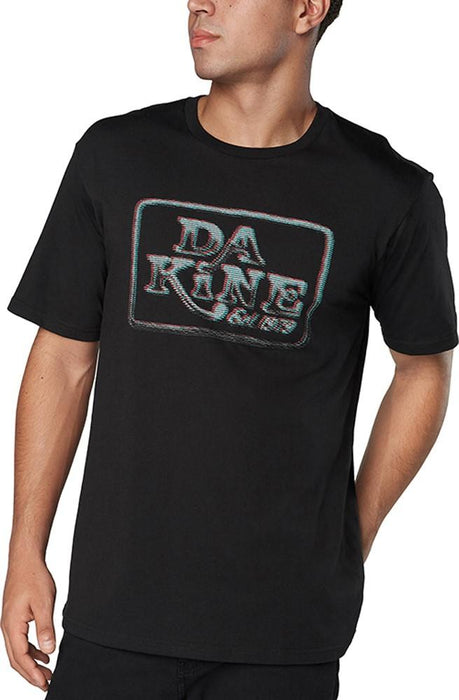 Dakine Classic Ascii Short Sleeve T-Shirt Tee, Men's Large, Black New