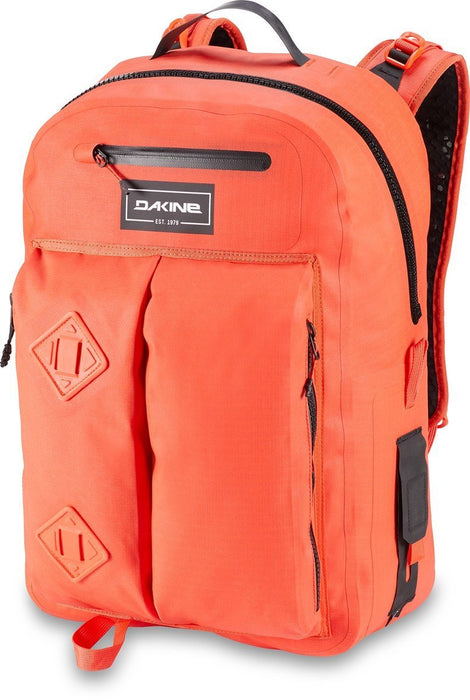 Dakine Cyclone Hydroseal 36L Waterproof Surf Backpack Sun Flare Orange New