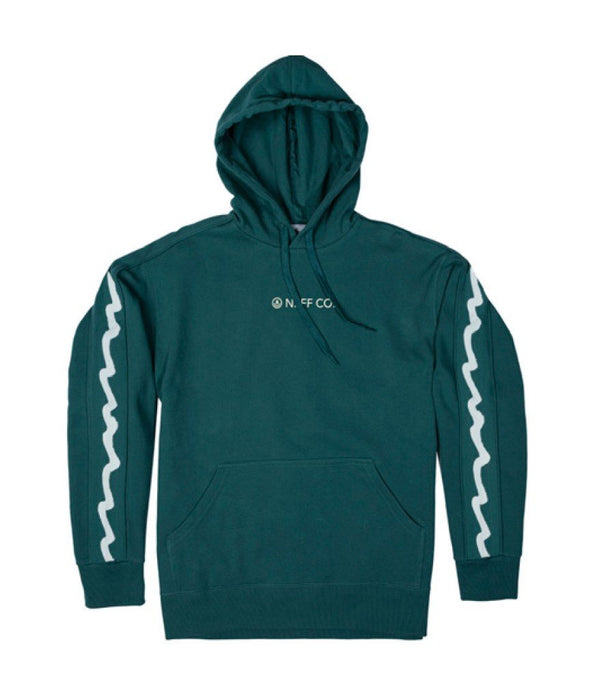 Neff Canned Pull Over Hoodie, Men's Medium, Forest Green