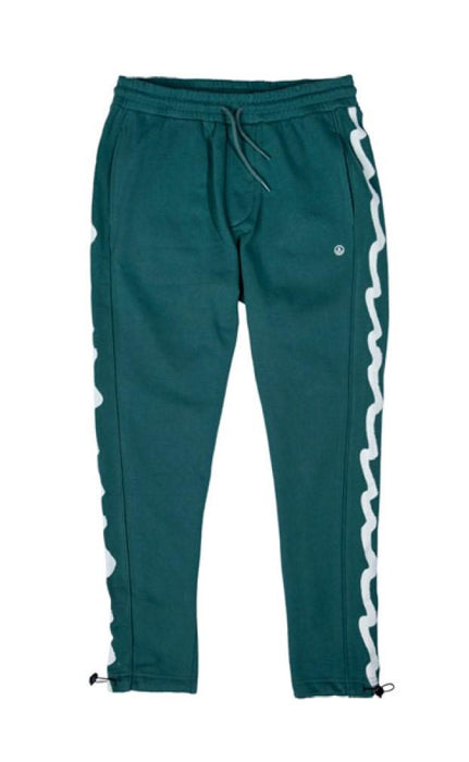 Neff Canned Track Pants Mens Medium Forest Green