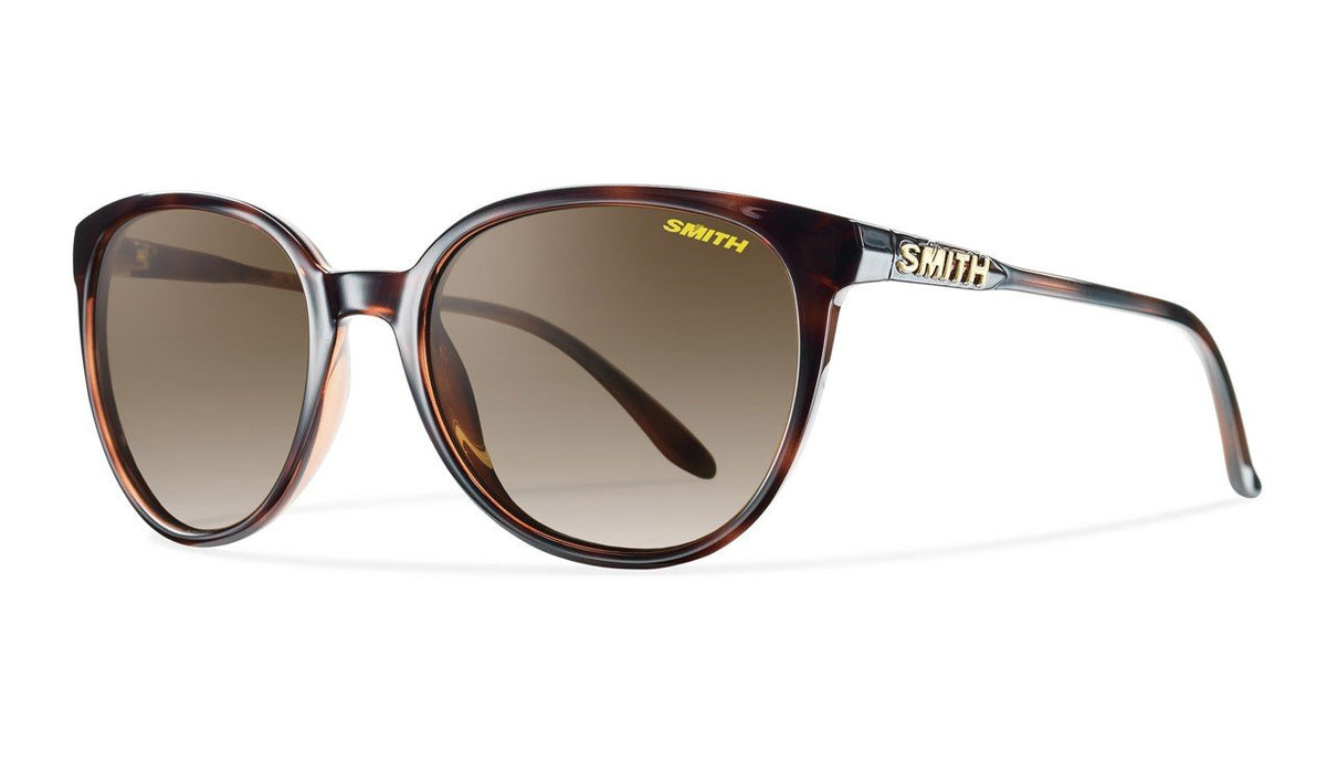 Smith Cheetah Sunglasses Tortoise Frame, Polarized Brown Gradient Lens New