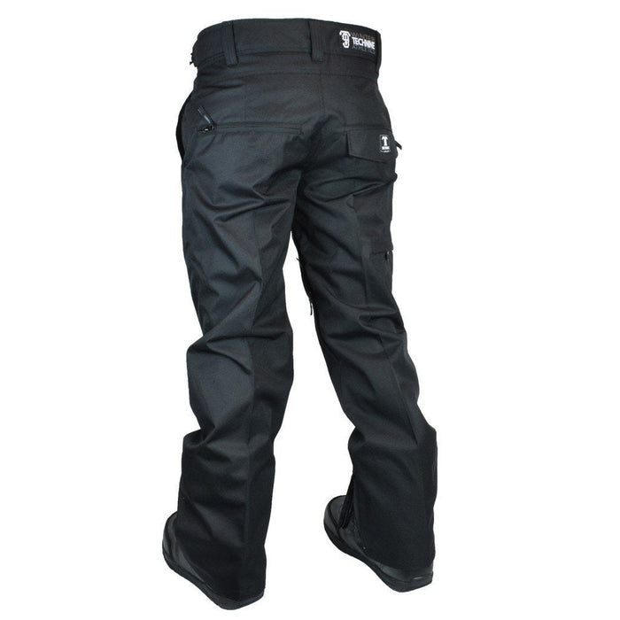 Technine Chino Shell Snowboard Pants, Men's Large, Black New