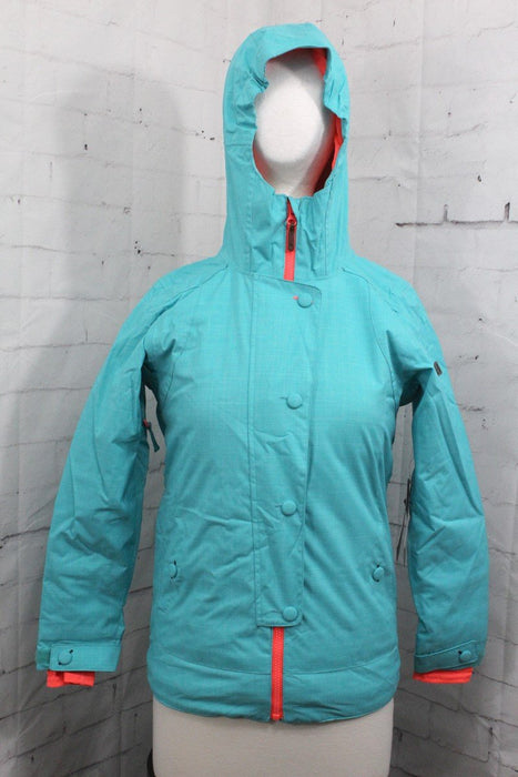 DC Data Insulated Snowboard Jacket Youth Girls Size Medium Ceramic New