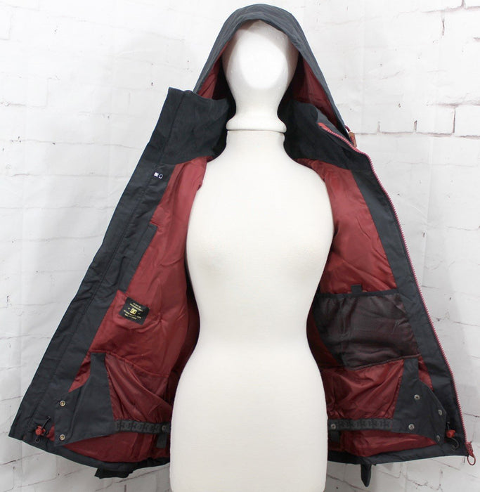 DC Revamp Snowboard Jacket, Women's Medium, Anthracite Black New