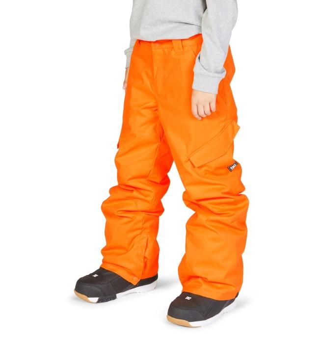 DC Banshee Snowboard Pants Boys Youth Medium (12) Orange Popsicle