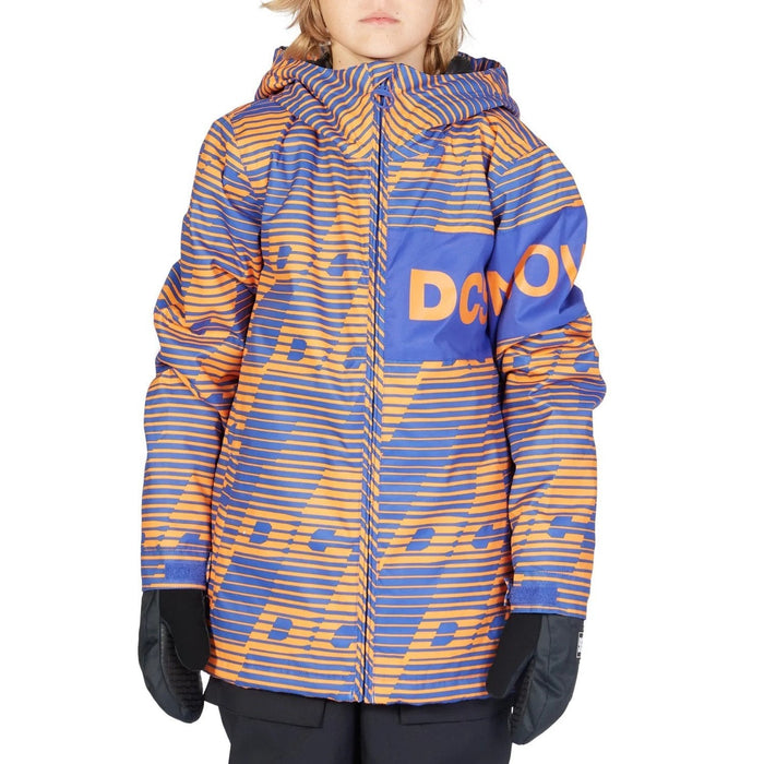 DC Propaganda Snowboard Jacket, Boys Youth Medium (12), DC Dash Royal Blue