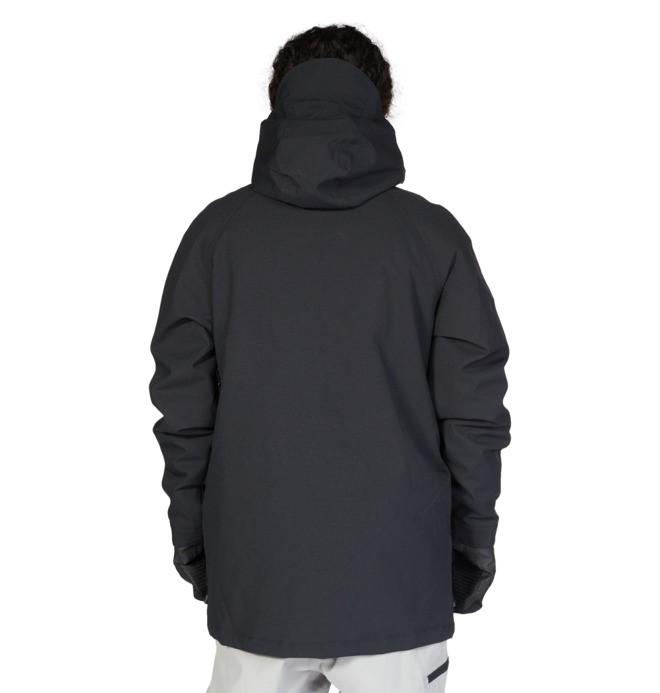 DC Stealth Parka Snowboard Jacket Men's Medium Black