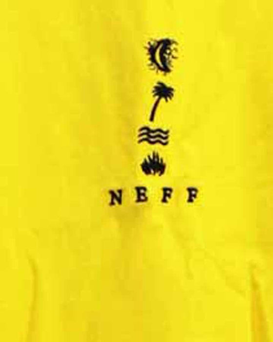 Neff Elemental Pigment Short Sleeve Tee T-Shirt, Men's Medium, Amber Yellow New