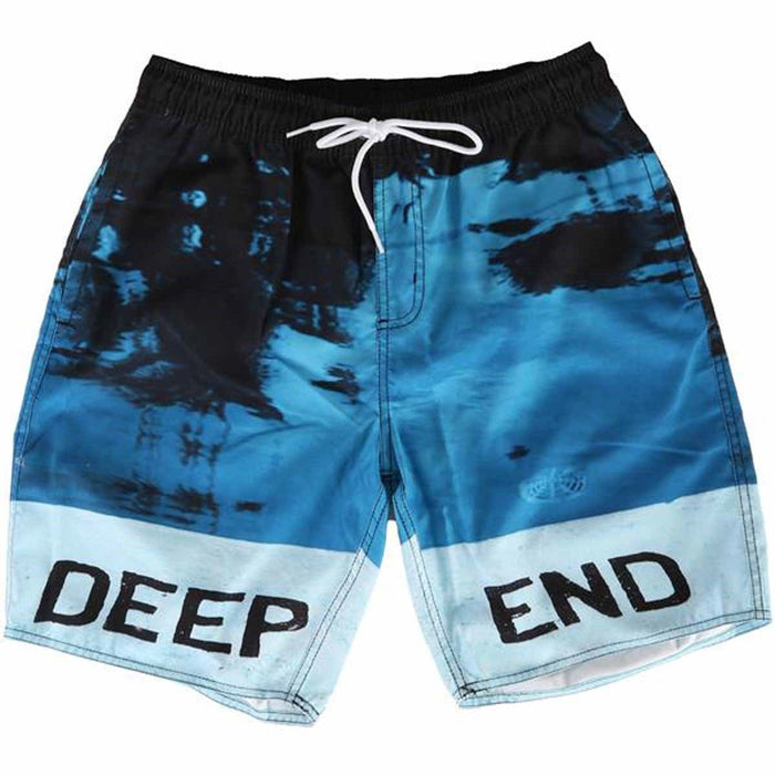 Neff Deep End Hot Tub Shorts Mens Large Blue