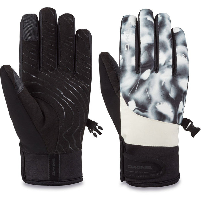 Dakine Electra Spring Riding Snowboard Women's Gloves Medium Dandelions/White