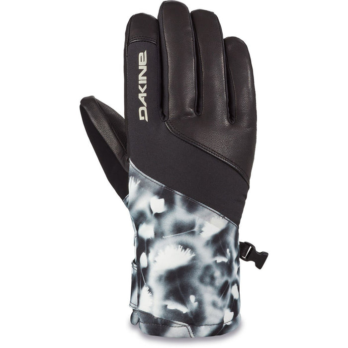Dakine Fleetwood GoreTex Short Snowboard Gloves Women's Medium Dandelions/Black