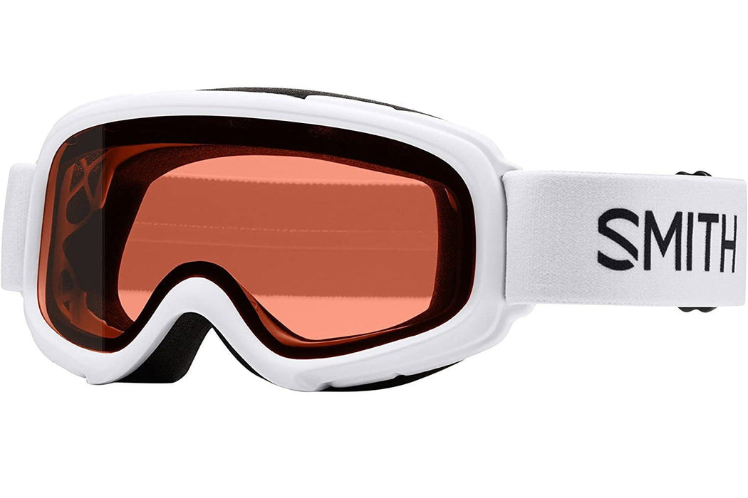 Smith Gambler Youth Ski / Snowboard Goggles White Frame, RC36 Lens New