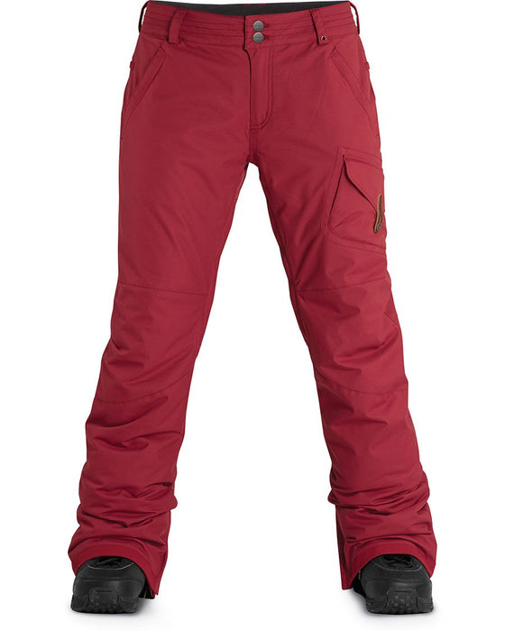 Dakine Georgie Insulated Snowboard Pants Women's Medium Crimson Red New