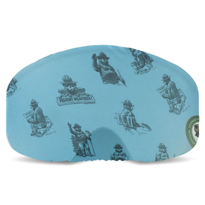 BlackStrap Goggle Cover for Protecting Snowboard Goggle Lens Smokey Bear Blue