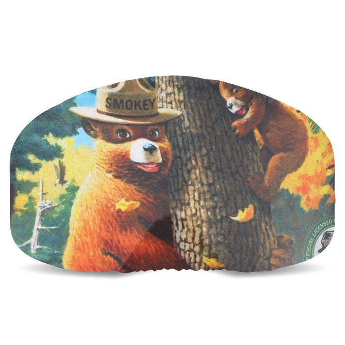 BlackStrap Goggle Cover for Protecting Snowboard Goggle Lens Smokey Bear Tree