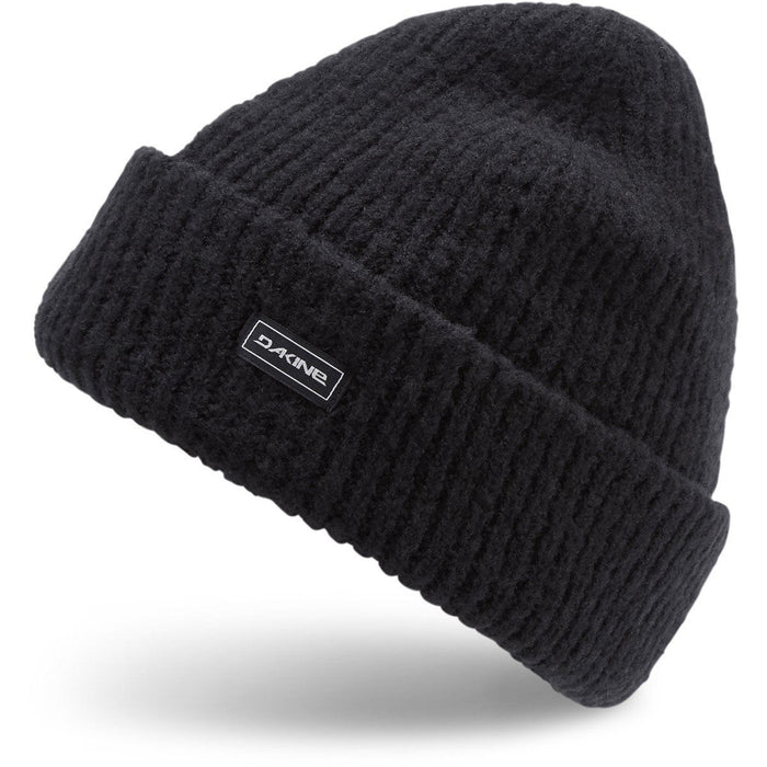 Dakine Women's Harper Beanie Ribbed Knit Solid Black New