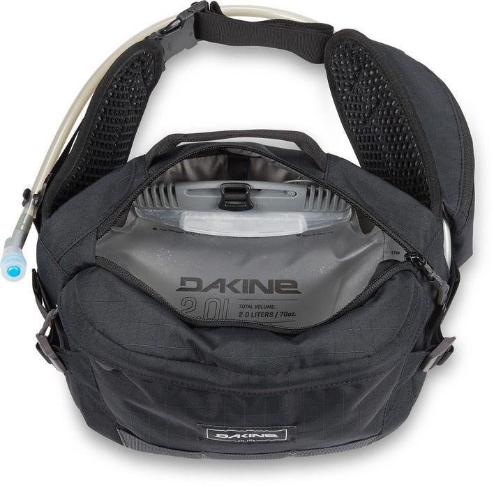Dakine Hot Laps Lumbar Waist Bike Pack 5L w/ 2L Hydration Black New