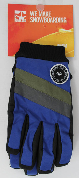 Rome Men's Sanchez Gloves Snowboard Large Blue Green New