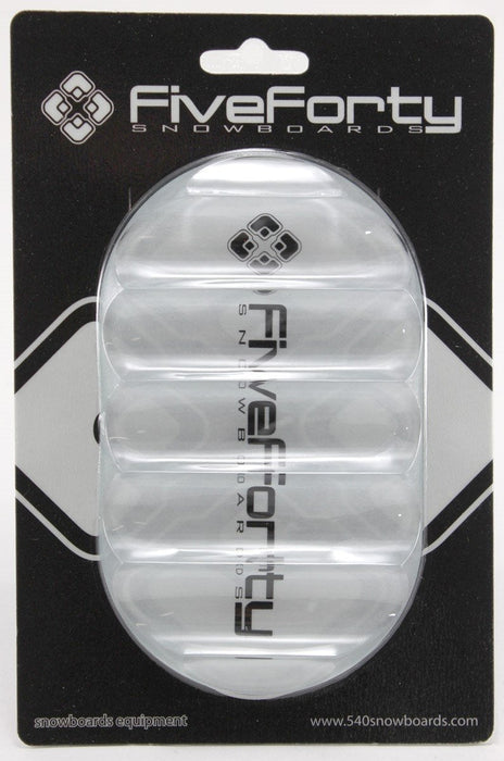 FiveForty Large Oval Snowboard Stomp Pad, Clear, 540 New, 6" x 3.5"