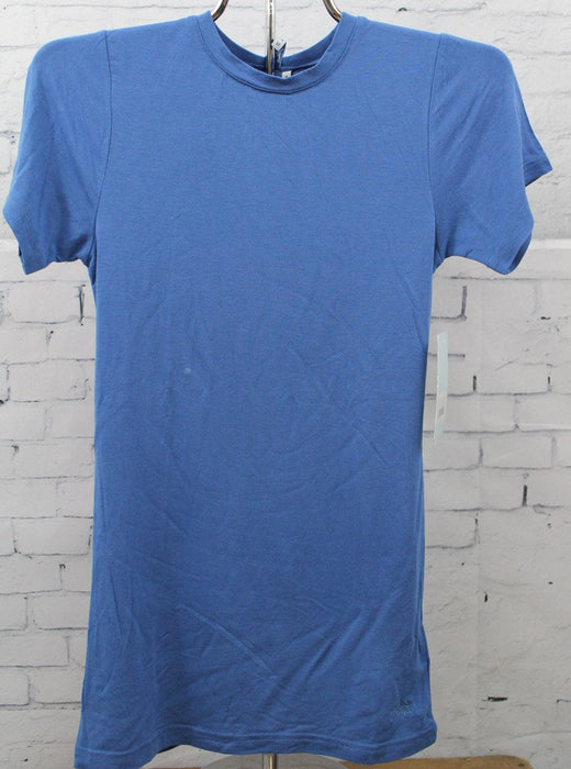 Dakine Women's Viviana Skinny Short Sleeve T-Shirt Tee Medium Dusty Blue New