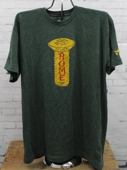 Rome Foundation  T-Shirt Tee Men's Large Heather Green