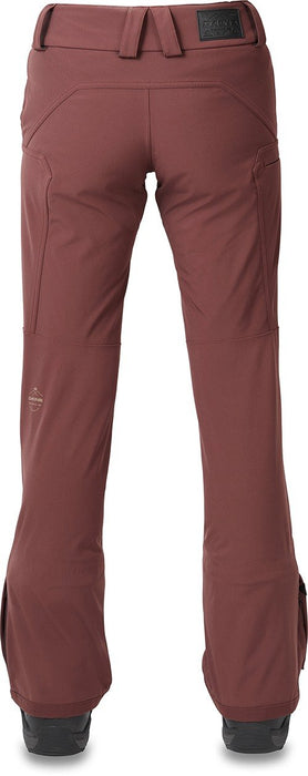 Dakine Inverness Softshell Snowboard Pants, Women's Medium, Rust Brown New