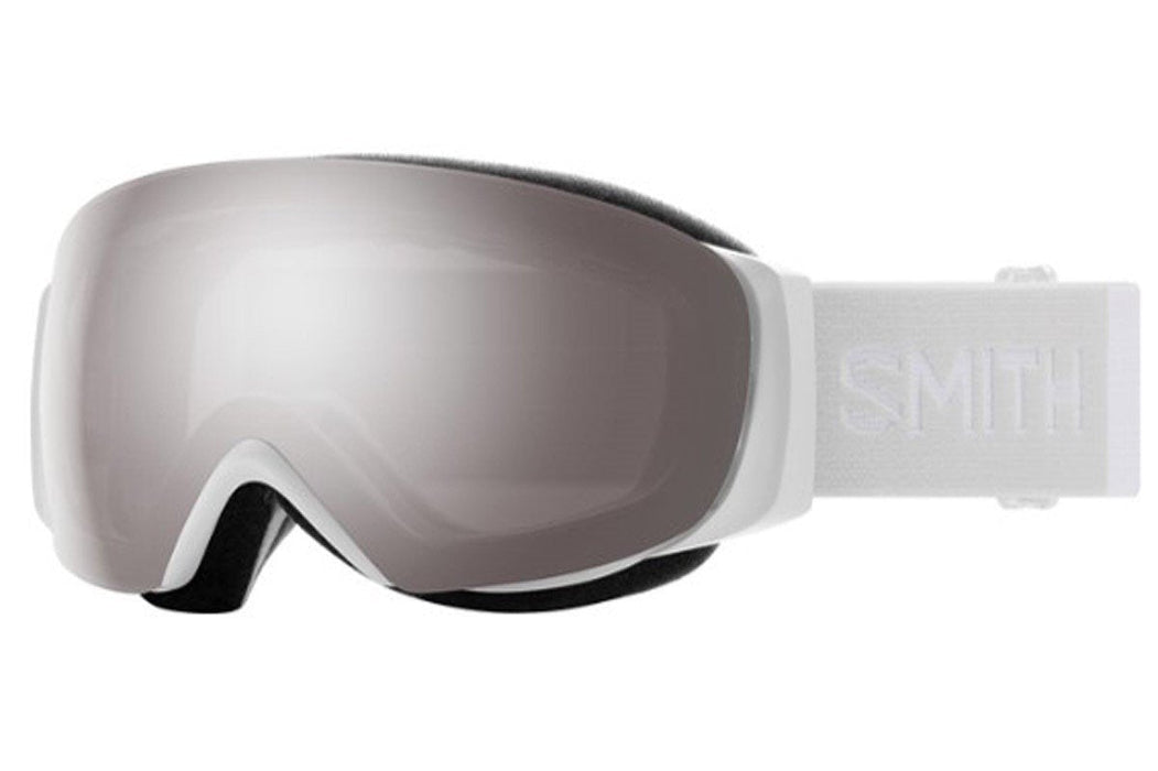 Smith I/O Mag S Snow Goggles White Vapor, Sun Platinum Mirror Lens New 2023