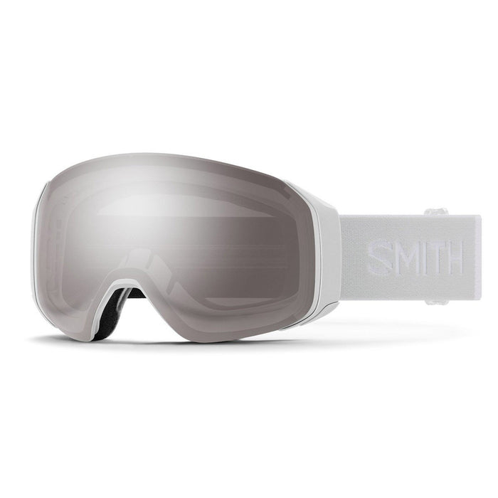Smith 4D Mag S Snow Goggles White Vapor Frame Chromapop Sun Platinum Mirror Lens