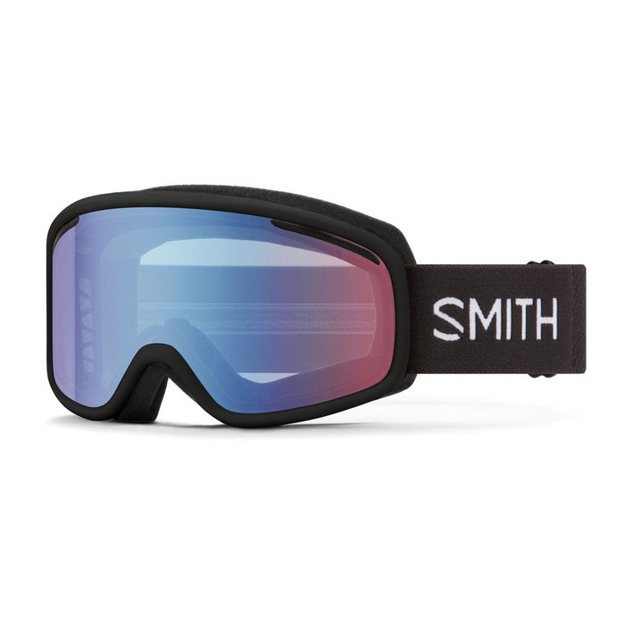 Smith Vogue Ski / Snow Goggles Black Frame, Blue Sensor Mirror Lens New