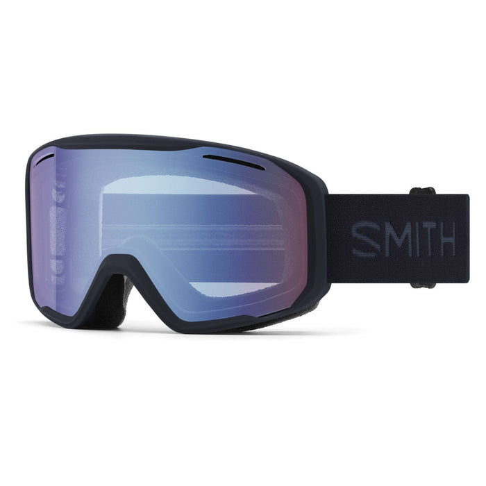 Smith Blazer Ski / Snow Goggles Midnight Navy Frame, Blue Sensor Mirror Lens New