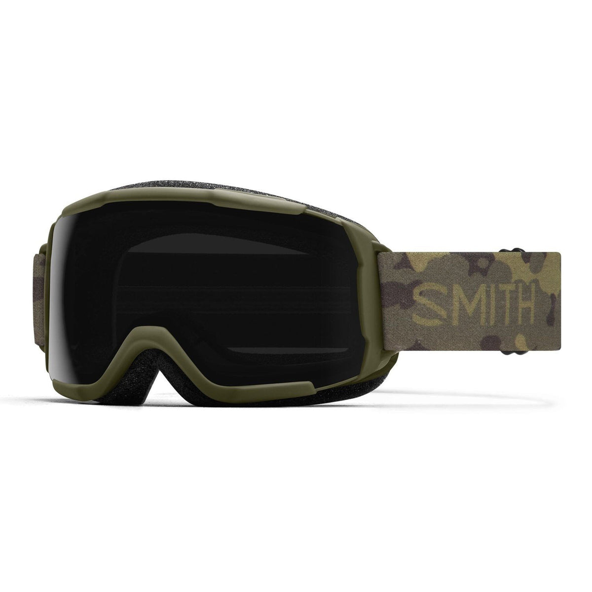 Smith Grom Youth Snow Goggles Vintage Camo Frame, ChromaPop Sun