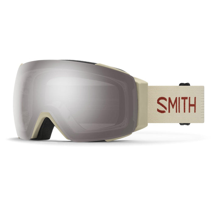 Smith I/O Mag Ski / Snow Goggles Bone Flow, Sun Platinum Mirror Lens + Bonus New