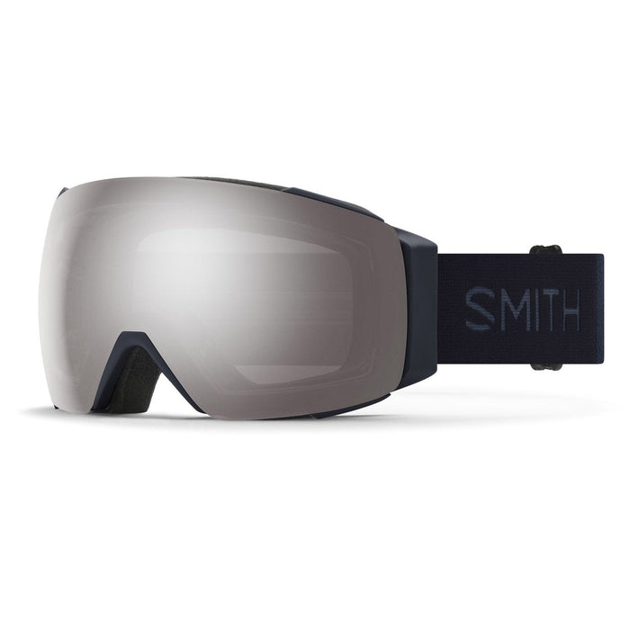Smith I/O Mag Ski / Snow Goggles Midnight Navy, Sun Platinum Mirror Lens + Bonus