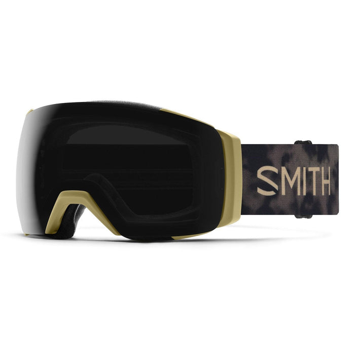 Smith I/O Mag XL Snow Goggles Sandstorm Mind Expanders, Sun Black Lens + Bonus