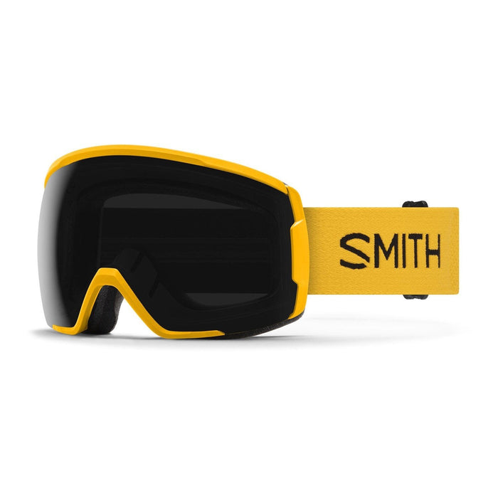 Smith Proxy Ski / Snow Goggles Gold Bar Frame, Chromapop Sun Black Lens New