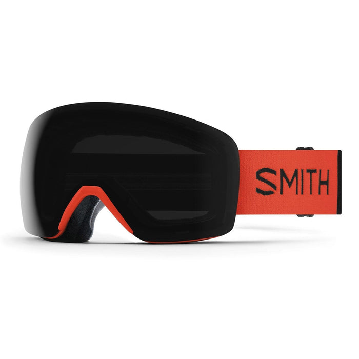 Smith Skyline Ski / Snow Goggles Poppy Frame, ChromaPop Sun Black Lens New