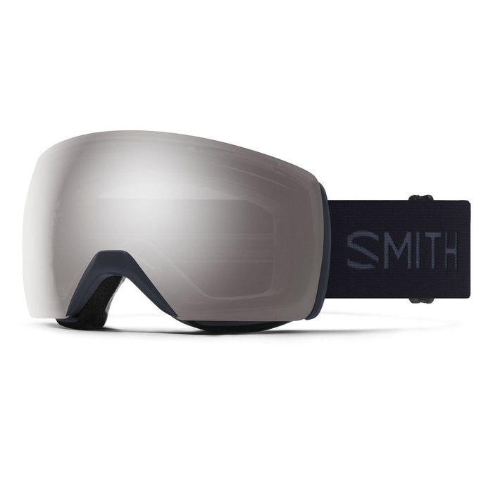 Smith Skyline XL Ski/ Snow Goggles Midnight Navy Frame, Sun Platinum Mirror Lens